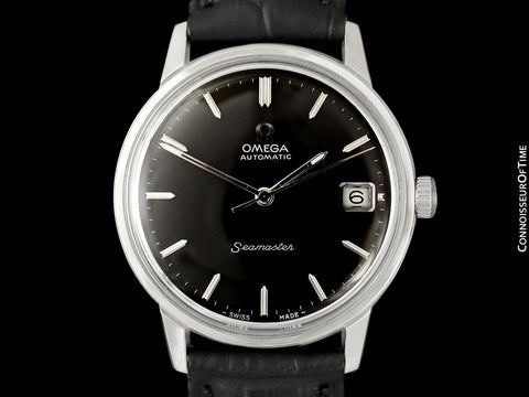 1968 Omega Seamaster Mens Vintage Cal. 565 Watch, Automatic, Date - Stainless Steel