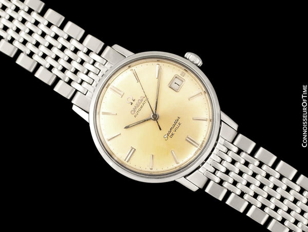 1965 Omega Seamaster DeVille Vintage Mens Cal. 560 Stainless Steel Watch, Automatic, Date - Rare Only 3000 Made