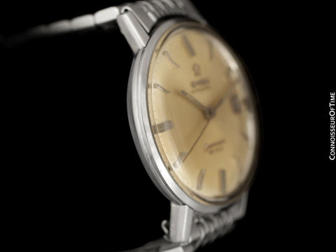 1965 Omega Seamaster DeVille Vintage Mens Cal. 560 Stainless Steel Watch, Automatic, Date - Rare Only 3000 Made