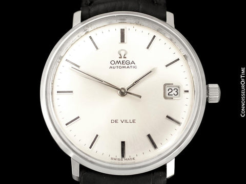 1970 Omega De Ville Vintage Mens Cal. 565 Automatic Watch - Stainless Steel