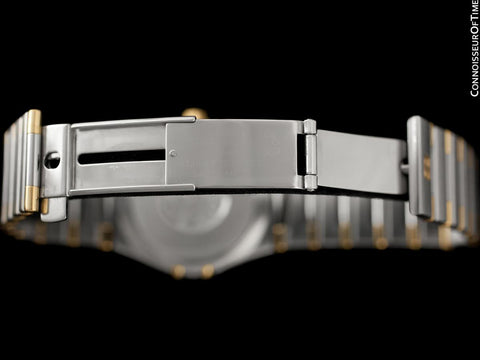 Omega Constellation Mens 35mm Watch, Quartz, Date - Stainless Steel & 18K Gold