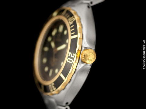1986 Omega Seamaster 200M Pre-Bond Automatic Chronometer Dive Watch - Stainless Steel & 18K Gold