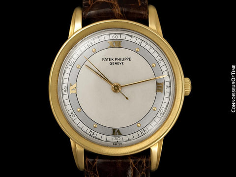 1955 Patek Philippe Vintage Large Mens Calatrava Ref. 2481 18K Gold Watch - The "King Size"