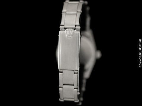 1961 Rolex Vintage Midsize Unisex 30mm Oysterdate Precision Ref. 6466 Date Watch - Stainless Steel