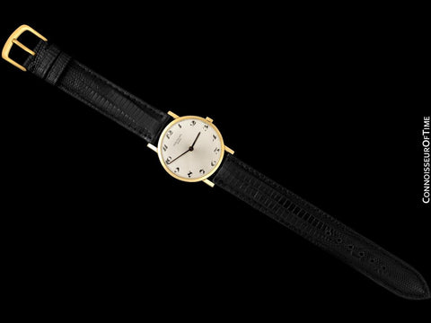 1966 Patek Philippe Vintage Mens Midsize "Ultra Thin" Wristwatch, Ref. 3512 - 18K Gold