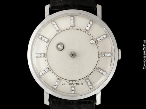 1958 Jaeger-LeCoultre Vintage Galaxy Mystery Dial - 14K White Gold & Diamonds