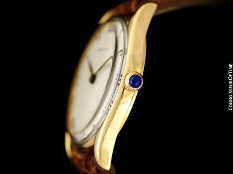 1960's Tiffany & Co. Mens Vintage Handwound Dress Watch - 14K Gold