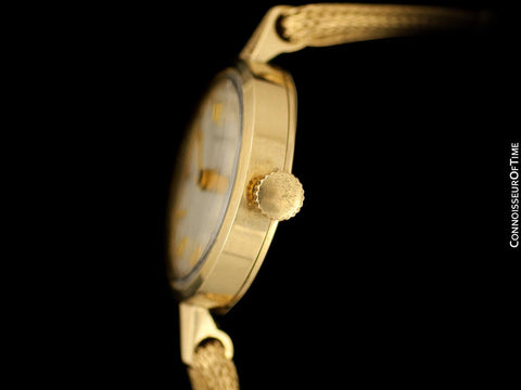 1960's Tiffany & Co. Ladies Vintage Watch with Bracelet - 14K Gold