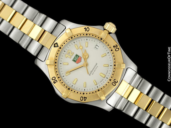 TAG Heuer Professional 2000 Mens Diver Watch, WK1220 - Stainless Steel & 18K Gold Plated