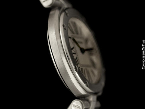 Cartier Santos Vendome Ladies Quartz Bracelet Watch - Stainless Steel