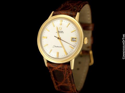 1967 Omega Seamaster Rare Cal. 560 Vintage Mens Watch, Automatic, Date - 14K Gold Filled