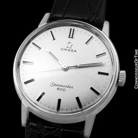 1968 Omega Seamaster 600 Vintage Mens Handwound Watch - Stainless Steel