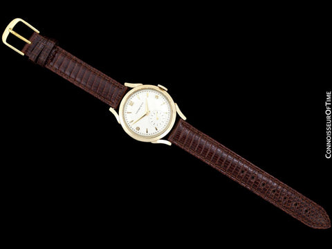 1956 Tiffany & Co. "Futuramic" Mens Vintage Thin Automatic Watch - 14K Gold