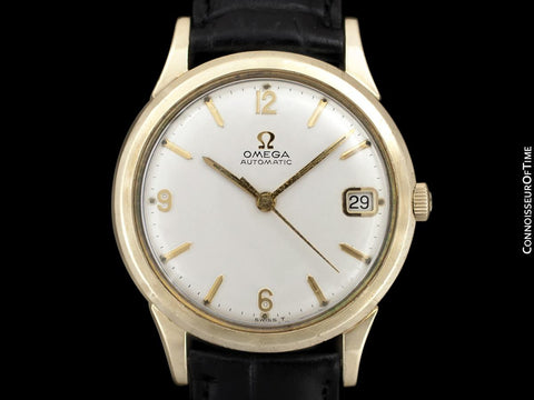 1966 Omega (Seamaster) Rare Cal. 560 Vintage Mens 10K Gold Filled & Stainless Steel Watch - Only Approx. 3000 Made
