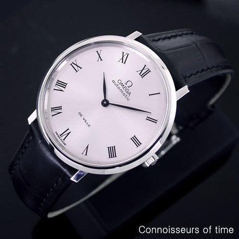 1969 Omega Vintage De Ville Mens Full Size Automatic Watch - Stainless Steel
