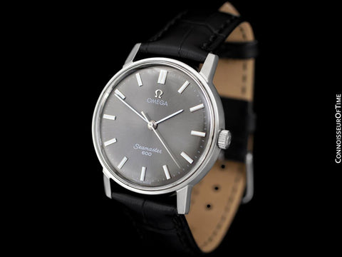 1963 Omega Seamaster 600 Vintage Mens Handwound Watch - Stainless Steel