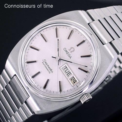 1980 Omega Seamaster Vintage Mens Bracelet Watch, Automatic, Day