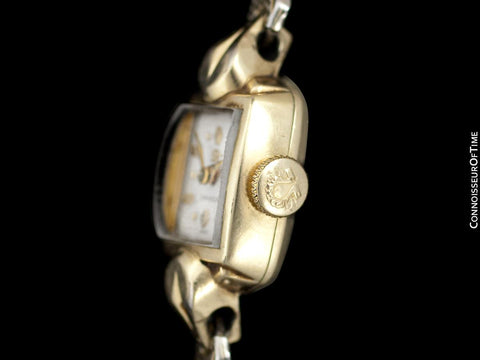 1955 Omega Vintage Ladies Gold Plated Watch - Owned and Worn by Actress Loretta Young