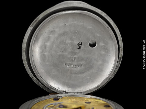 1863 Waltham P.S. Bartlett Civil War 18 size Pocket Watch - Same Brand Given to Abraham Lincoln at Gettysburg