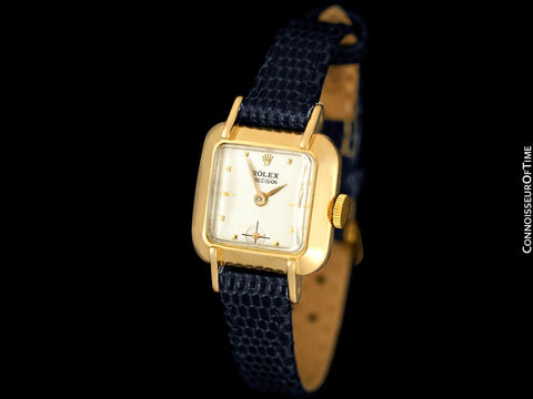 1947 Rolex Precision Pre-Cellini Vintage Ladies Watch, Ref. 4391 - 14K Gold