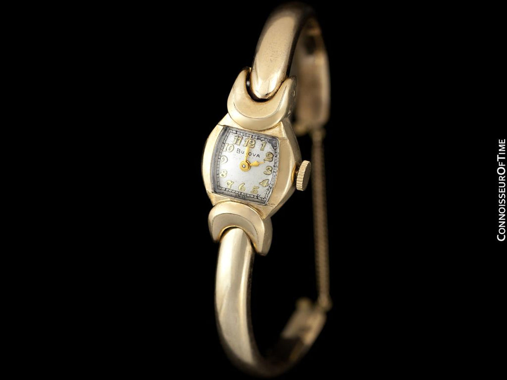 1953 Bulova Vintage Ladies 10K Gold Filled Watch Owned Worn by