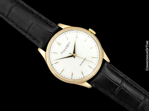 1963 IWC Vintage Mens Full Size Watch, Cal. 853 Automatic - 18K Gold