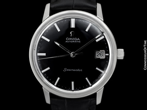 1968 Omega Seamaster Mens Vintage Cal. 565 Watch, Automatic, Date - Stainless Steel