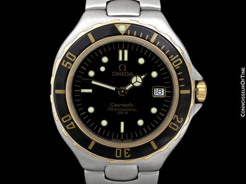 Omega Seamaster 200M Pre-Bond Dive Watch, Date - Stainless Steel & 18K Gold