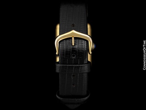 Cartier Vintage Mens Tank Mechanical Watch - Gold Vermeil, 18K Gold over Sterling Silver