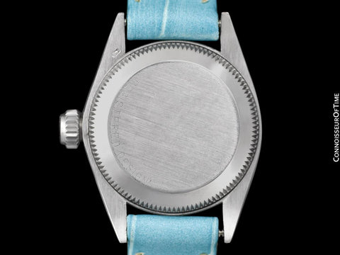 1969 Rolex Datejust (President) Ladies Vintage Watch with Tiffany Blue Dial - 18K White Gold