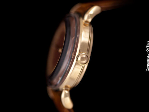 c. 1948 Patek Philippe Vintage Mens Midsize Handwound Watch, Ref. 1461 - 18K Rose Gold
