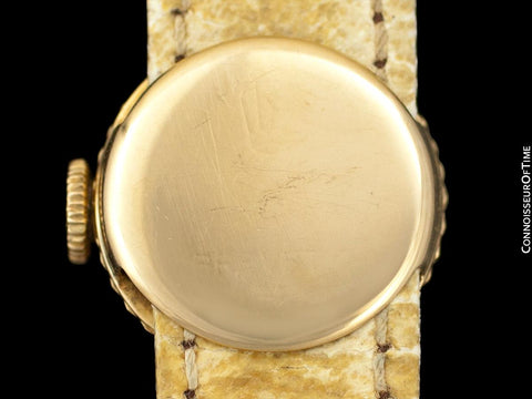 1950's Rolex Vintage Ladies 18K Gold Watch with Box & Interchangeable Straps - The Chameleon