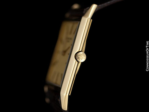 1964 Patek Philippe Vintage Mens Handwound Ultra Thin Watch, Ref. 3491 - 18K Gold with Papers