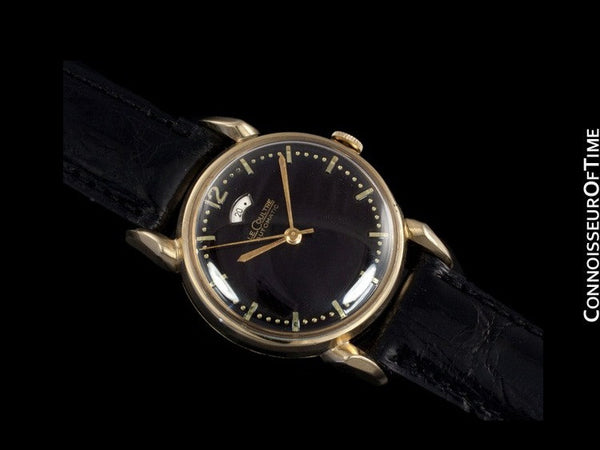 1953 Jaeger-LeCoultre Vintage Mens Powermatic Power Reserve Watch - 14K Gold