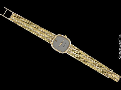 Audemars Piguet Rare & Exquisite Ladies Two-Tone Bracelet Watch - 18K Yellow & White Gold & Diamonds