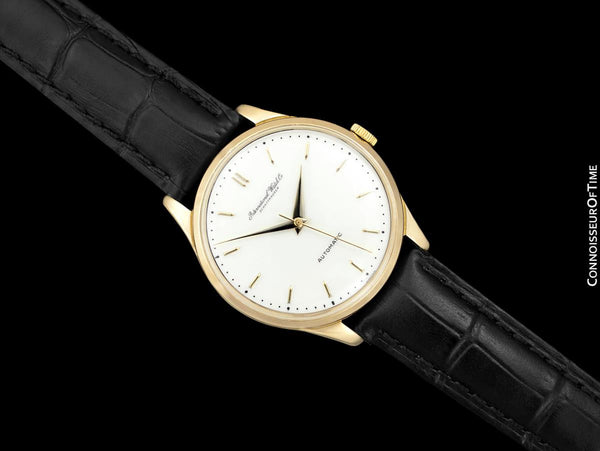 1961 IWC Vintage Mens Full Size Watch, Cal. 853 Automatic - 18K Gold