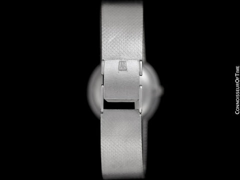 1970's Audemars Piguet Vintage Mens Thin Dress Bracelet Watch - 18K White Gold