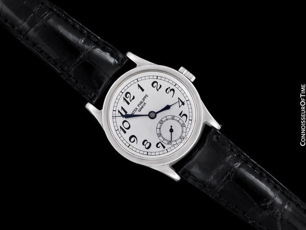 1936 Patek Philippe Vintage Calatrava Ref. 96 Mens Watch, Stainless Steel with Extract - The Original