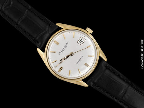 1966 IWC Vintage Mens Full Size Watch, Cal. 8541 Automatic - 18K Gold