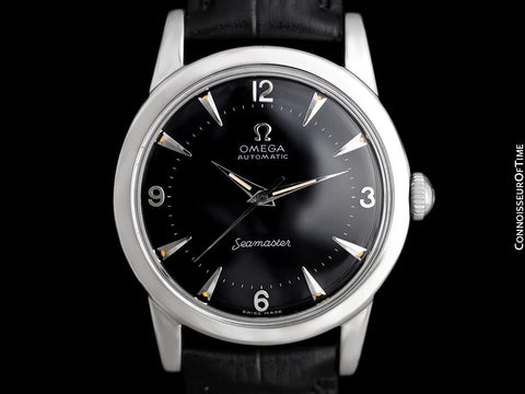 1951 Omega Seamaster Vintage Mens Automatic Cal. 351 Calatrava Watch - Stainless Steel