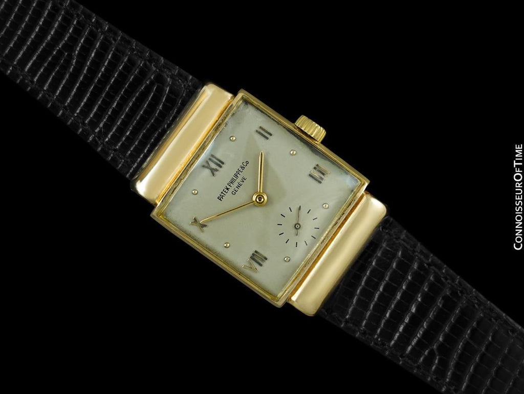 1947 Patek Philippe Vintage Mens 1438 Rectangular Watch with