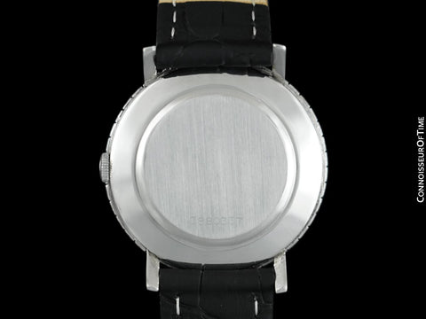 1975 Rolex Precision Vintage Mens Ref. 3411 Dress Watch - Stainless Steel & Diamonds