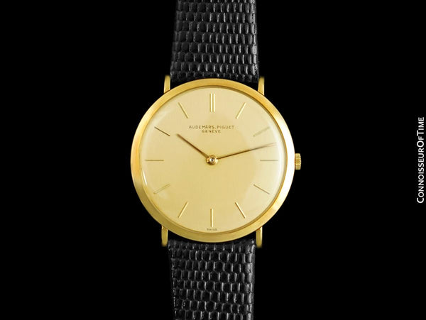 1953 Audemars Piguet Vintage Mens Thin Dress Watch - 18K Gold