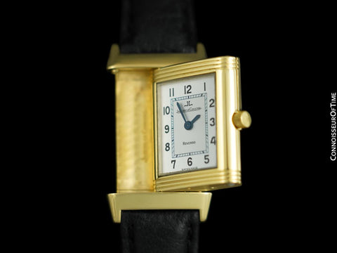 Jaeger-LeCoultre Reverso Ladies Classique Quartz Watch, 260.1.86 - 18K Gold with Papers