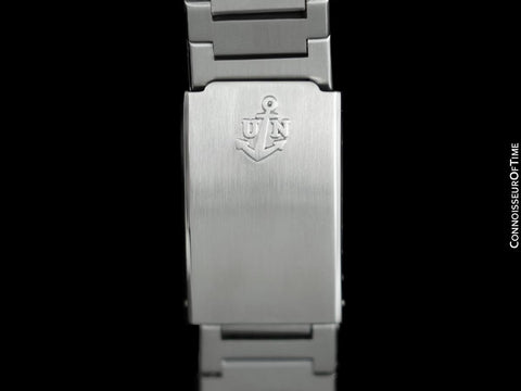 1960's Ulysse Nardin Vintage Mens "Datejust" 36mm Automatic Calatrava Stainless Steel Watch