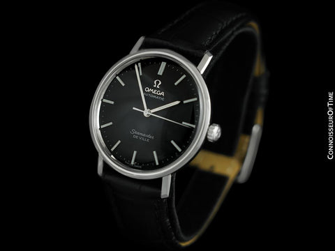 1960's Omega Seamaster De Ville Vintage Mens Automatic Watch - Stainless Steel