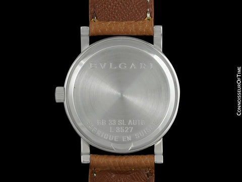 Bvlgari Bvlgari (Bulgari) Mens Automatic Watch, BB 33 SL - Stainless Steel