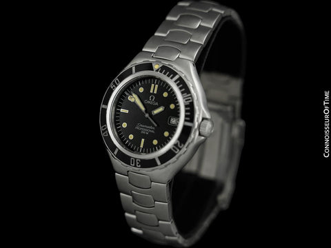 1995 Omega Seamaster 200M Pre-Bond Dive Watch, Date - Stainless Steel