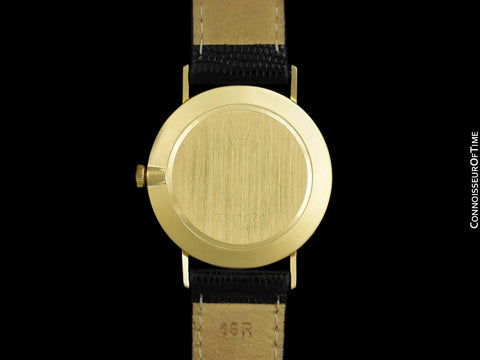 1973 Rolex Cellini Vintage Mens Midsize "David Beckham Dial" Handwound Watch, Ref. 3833 - 18K Gold