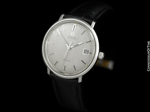 c. 1970 Omega De Ville Vintage Mens Cal. 565 Automatic Watch - Stainless Steel